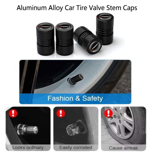 Tire Repair kit with Spiral Rubber Plugs, Tread Gauge, Valve cores & Valve caps | Easy operation, fast repair tire punctures, emergency fix for punctured tires of cars, motorcycles, trucks and more