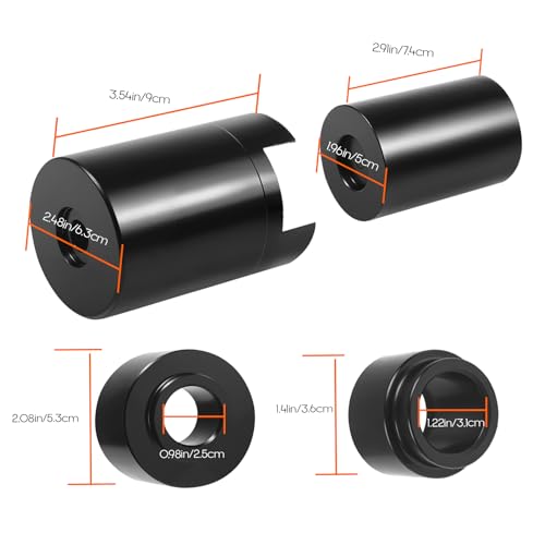 Rogierra 4PCS Ball Joint Service Adapter Set for Jeep & Dodge – Upper and Lower Ball Joint Press Tool for Removal & Installation – Compatible with Jeep/Dodge Models- Replacement for OTC 7894