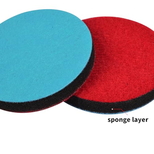 Glass Grinding Polishing Abrasive Disc Sandpaper Pads Kit for Glass Scratch Removal Repair 3Pcs/Pack (3 inch) - size: 3 inch