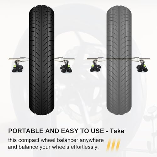 Xitomer 13-30mm Axle Motorcycle Bike Wheel Balancer Tire Balancing Weights Street Truing Stand Bike Wheel Repair Truing Stand Wheel