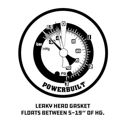 Powerbuilt Vacuum Pump Set with Hoses, Repair Components and Hydraulic Systems, Hoses, Reservoir and Adaptors, Bleed Air and Siphon Car Fluids 648774