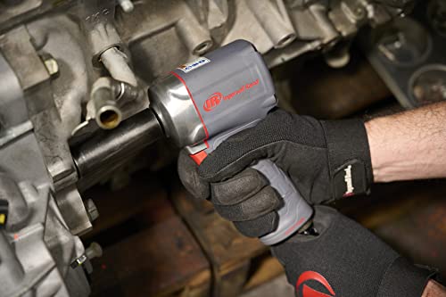 Ingersoll Rand 36QMAX 1/2" Drive Air Impact Wrench | Features up to 470 ft-lbs torque output, ideal for assembly, disassembly, and suspension work - style: 36QMAX - 1/2" Ultra-Compact Impact Wrench with Quiet Technology