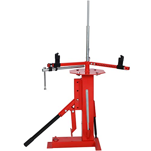 Montary Manual Tire Changer, Portable Tire Changer Machine Hand Bead Breaker Mounting Tool for 4" to 21" Tires and 24mm Bearings, Heavy Duty Tire Changer for Car Motorcycle Truck Home Garage ATV Wheel