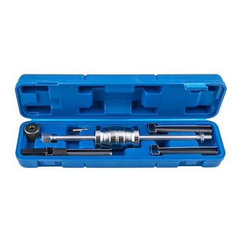 maXpeedingrods Fuel Injector Puller Remover Tool Kit Compatible with Ford Volvo 1.0L 1.5L 1.6L 1.8L 2.0L 2.3L 2.7L 3.5L Replace 310-206, 9997410 Fuel Injector Extractor Tool Slide Hammer Puller Set - style: for Ford & Volvo