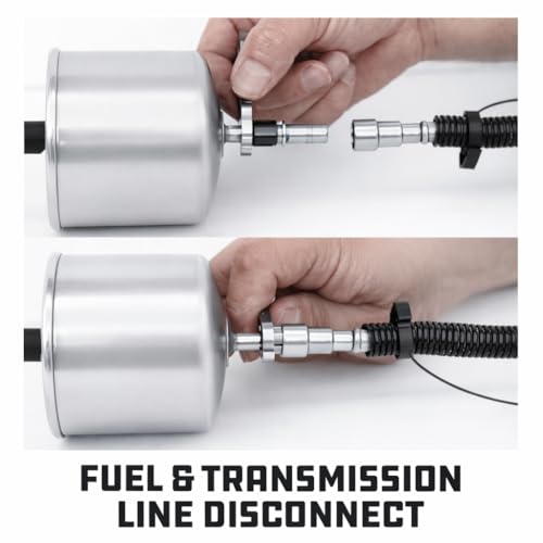 Powerbuilt 11 Piece Fuel and Transmission Line Disconnect Kit, Quick Disconnect Tool Set for A/C Fuel and Transmission Systems, GM Power Steering Disconnect, For Ford GM Dodge - 648650 - size: 11 Piece