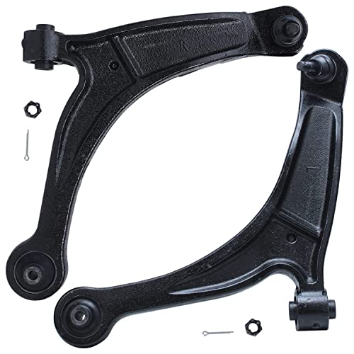 Detroit Axle - Front Struts Lower Control Arms for 2006-2014 | Honda Ridgeline, Quick Install Ready Struts Assembly Control Arms w/Ball Joint 2007 2008 2009 2010 2011 2012 2013 Replacement - size: 4CQ1201324/Big Kit