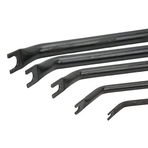 5Pcs Line Disconnect Tool Set, Double Ended, Steel, Duty for Big Rig Truck Brake Systems, /8in 5/8in