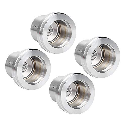 Estink 4pcs 2.717in Diameter Trailer Stainless Steel Lubricator Tool Accessory