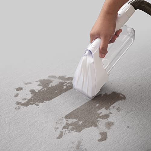 IRIS USA Carpet Spot Cleaner Machine with Auto Spray for Low Pile Carpets, Couch, Sofa, Upholstery, Car Detailing,Shallow Berber Rug, Lightweight Portable Chemical-Free Stain Remover 500mL Water Tank