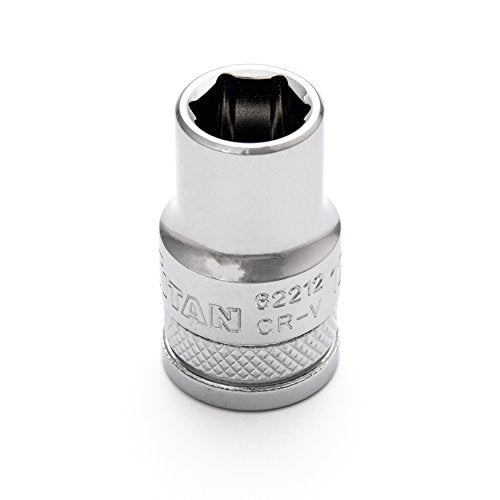 Titan 62014 1/2" Drive 6 Pt. Socket - 7/16" - size: 7/16"