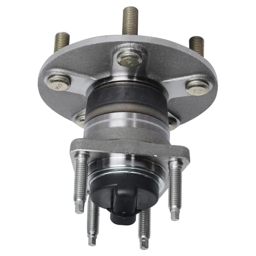 Detroit Axle - 2 Rear Wheel Bearing Hubs for Chevy Malibu 2004-2012 HHR 2008-2010 Cobalt 2009-2010 Pontiac G6 2005-2010 Saturn Aura 2007-2009, 5 Lug w/ABS Replacement Wheel Bearing and Hubs Assembly - style: 512285 x2/Pair