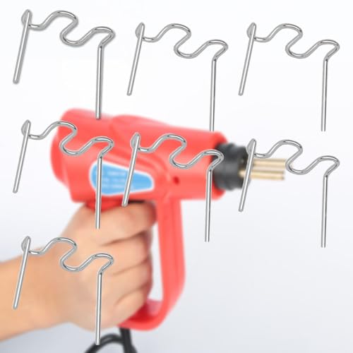 500 Pcs Hot Staples, Hot Stapler Kit Welding Rods Bumper Repair Welding Wire for Repair Machine Car Bumpers Car Bumper Repair Kit, 0.8MM Wave Staples - size: 0.8MM Wave Staples