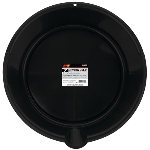 Performance Tool W4070 Drain Pan, 7 Quart Capacity - style: 1.75 Gallon Plastic Oil Drain Pan