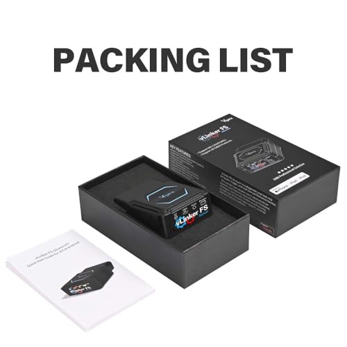 Vgate vLinker FS Bluetooth FORS-can 0BD2 Adapter for-d Fixd Car Diagnostic Tool OBD2 Scanner Bluetooth MS-CAN Work for iOS, Android & Windows, Black