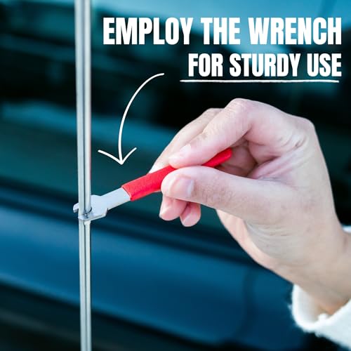 ReadyCore's Car Tool Kit, Stainless Steel Assorted 5th Wheel Pin Puller, Long Distance Hook Tool, Pull Hook J-Hook