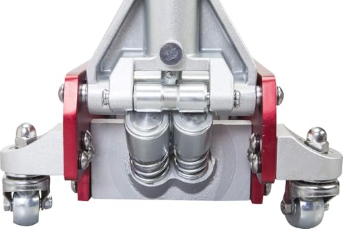 Big RED 3 Ton Floor Jack,Full Aluminum Ultra Lightweight Low Profile Car Jack with Dual Piston Quick Lift Pump,Hydraulic Racing Floor Jack for Vehicle,6,000 lb Capacity,Red,TAM830003XL - size: 3 Ton RED, style: Aluminum
