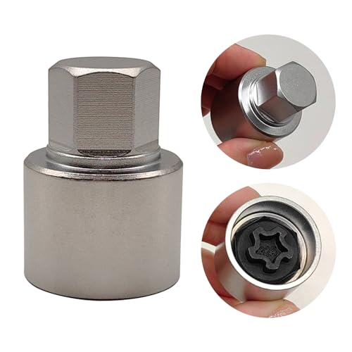 325 Wheel Locking Nut Key for Mercedes Benz, Lug Nut Removal Tool | Wheel Lock Nut Socket Adapter, Anti-Theft Screw Remover, Hand Repair Tool, Tyre Fitting, garage - color: Scoket 325