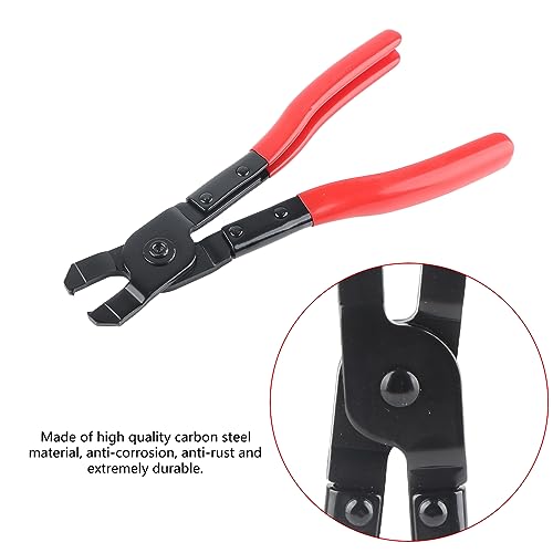 Carbon Steel Ear-type CV Boot Clamp Plier - All Earless Type CVJ Boot Clamps, 12.1in, 344g