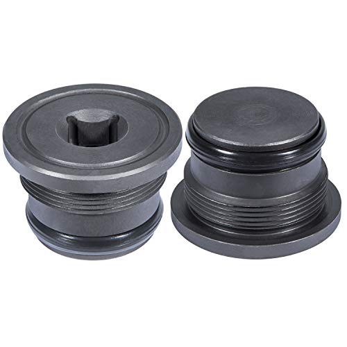 Oil Supply Rail End Plugs & Gasket/O-Rings 4C3Z6026CA for 94-03 7.3L Ford Powerstroke (Set of 2)