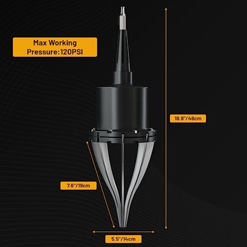 Pneumatic CV Joint Boot Installation Tool, Universal Air Powered CV Axle Boot Expander, No Disassembly Removal Tool Compatible with Toyota, BMW, UTV, ATV, SUV, 20-120mm Range