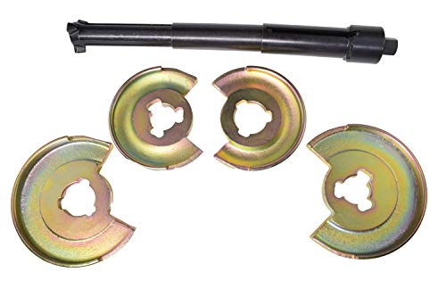 Supercrazy Coil Spring Compressor Tool Suspension Strut Interchangeable Fork Coil Extractor Set Compatible with Mercedes Benz