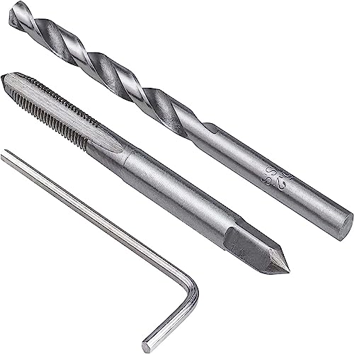 30pcs Thread Repair Kit M8 x 1.25 mm Thread Insertion Metric Striped Thread Repair Drill Tap Hand Tool Kit Helicoil Inserting Tool Thread Recovery Kit