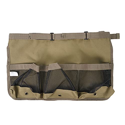 MELOTOUGH Car Wash Bucket Tool Organizer for Garden Tools Fit 3.5 to 5 Gallon Bucket (Khaki) - color: Khaki