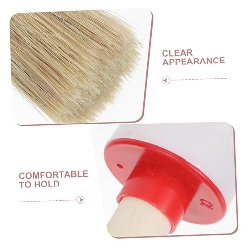 10pcs Car Detail Cleaning Brush Set with Fine Round Head, Pp Bristles for Interior and Engine Detailing, Dashboard and Air Vent Cleaning Tools for Auto Maintenance