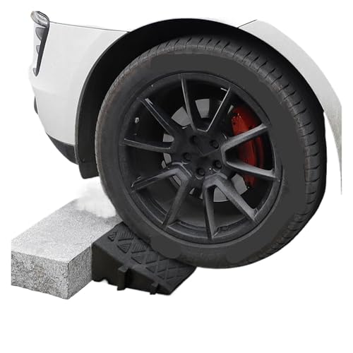 Portable Car Wheel Driveway Ramps - Wheel Chock Set Trailers, Trucks, as Well as Bikes(B) - color: B