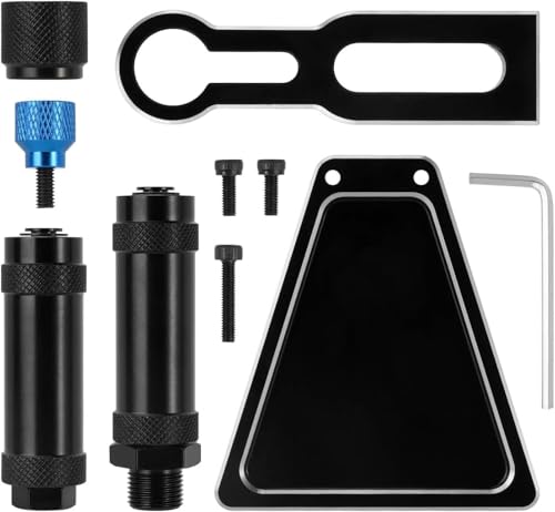 Aluminum RC Tire Balancer, 12mm 17mm Hex Wheel Balancer Tool Compatible with Traxxas Axial Arrma Tamiya HPI Redcat 1/8 1/10 RC Car Upgrade Parts