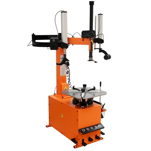 Albott 2HP Tire Changer with Assist Arm & Wheel Balancer for 12"–24" Rims | 12"–22" Outside Clamp, 12"–24" Inside Clamp, Tire Mounting and Wheel Balancing Equipment for Garages & Commercial Auto Shops - size: 12"–24" Dual Arm Combo