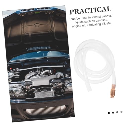 Happyyami Manual Siphon Pump Hose for Fuel Transfer Hose Kit for Cars Trucks and Liquids for Auto Mechanics and Home Use