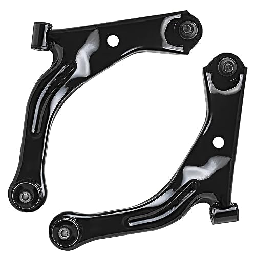 Detroit Axle - Front Struts Lower Control Arms for 2005-2012 Ford Escape | Mazda Mercury Mariner Mazda Tribute 2 Ready Struts 2 Lower Control Arms w/Ball Joint 2006 2007 2008 2009 2010 2011 - size: 4CQ2501170/Big Kit