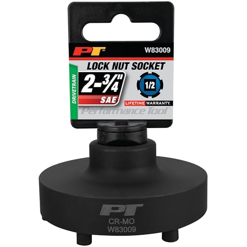 Performance Tool W83009 Heavy Duty 6 Lug Dodge Axle Nut Socket for Dodge/Ram Trucks 1500-5500, Years 1506-2014