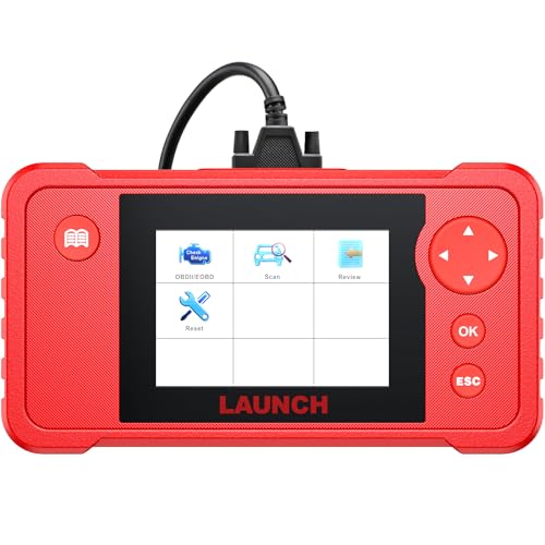 LAUNCH Creader VII+ V2.0 OBD2 Scanner Diagnostic Scan Tool, 2026 New Automotive Check ABS SRS Transmission and Engine Code Reader, 3 Reset Oil Service/Throttle Relearn/SAS Reset, Free Update