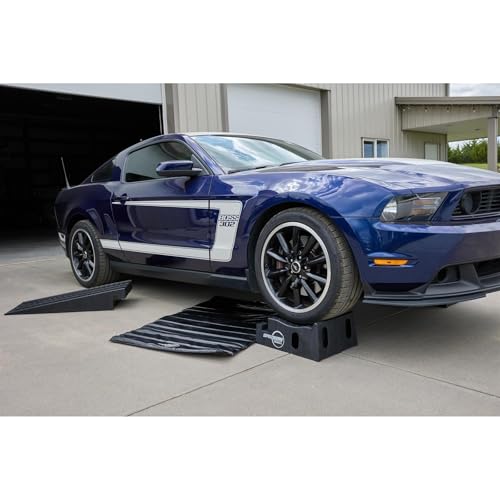 Speedway Low Profile 2-Piece Detachable Car Ramps, 7,200 lb.