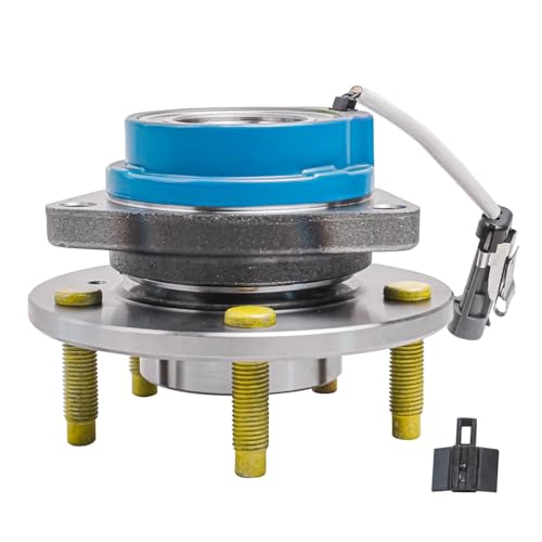 Detroit Axle - AWD 2pc Rear Wheel Bearing Hubs for 01-05 Pontiac Montana Aztek, 02-06 Buick Rendezvous, Chevrolet Venture Olds Silhouette 2002-2004, Uplander Relay Terraza 2005 Replacement - style: 2W1900465/Pair