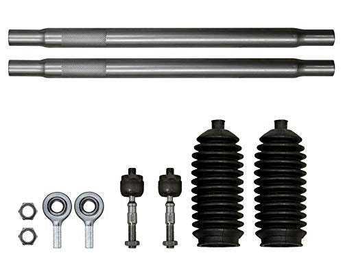 SuperATV Heavy Duty Tie Rod Kit for Can-Am Defender (SEE FITMENT) - Stock Length Replacement