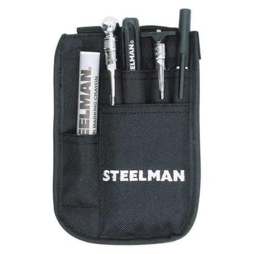 STEELMAN Tire Repair Technician Tool Kit, 5 Inspection Tools Including Valve Core Remover, Tread Depth Gauge, Aid Gauge, and Tire Crayon - size: Technician Tool Kit
