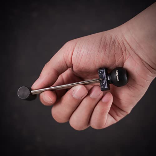 Venzo 1/4 Inch Driver Beam Torque Wrench Set - 2 to 10 Nm - Small Adjustable - Great Maintenance Tool for MTB, Mountain, Road Bike & Motorcycle - Bicycle Carbon Parts Essential Tool