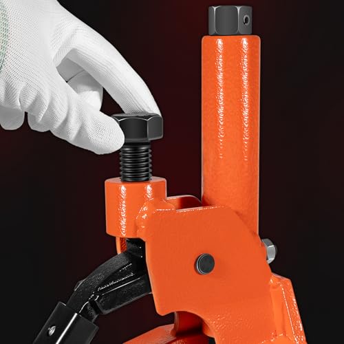 Manual Tire Bead Breaker with Rubber Pad Protector, 38"-42" Tires Changer Tool, Heavy-Duty Tire Bead Removal Tool Fits for Tires of ATVs, UTVs, Tractors, Trucks, Cars, RV, Golf Cart, Bus, Motorcycles