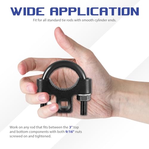 DASBET Inner Tie Rod Removal Tool 3/8" | Universal Low Profile Tool for Inner Tie Rod Ball Joint Removal and Installation