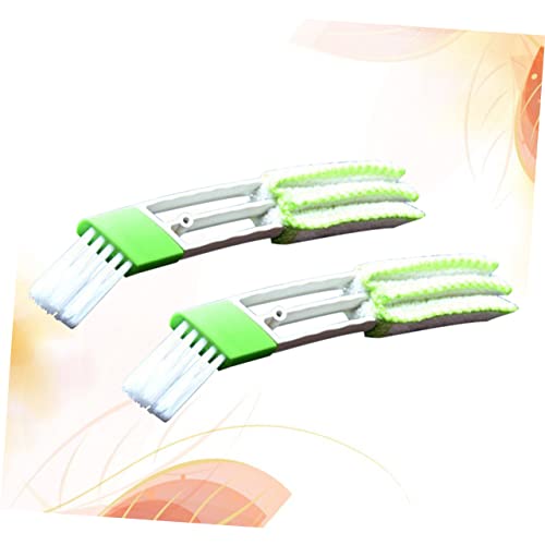 Air Vent Brush Set Car Air Conditioner Cleaning Tool Dust Brush for Dashboard Window Vent Mini Duster