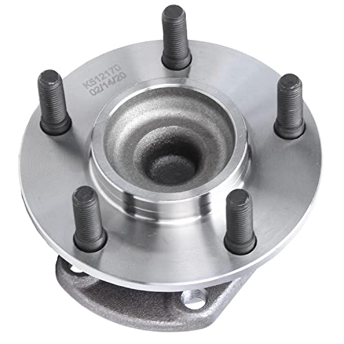 Detroit Axle - FWD Rear Wheel Bearing Hubs for 2004-2007 Chrysler Town & Country 2001 2005 Dodge Grand Caravan, 2 Wheel Bearing Hubs Assembly Set Replacement, Pair Hubs - style: 512170 x2/Pair