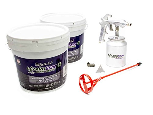 LizardSkin LSCI-4GAL Kit Ceramic Insulation with Spray Gun - 4 Gallon