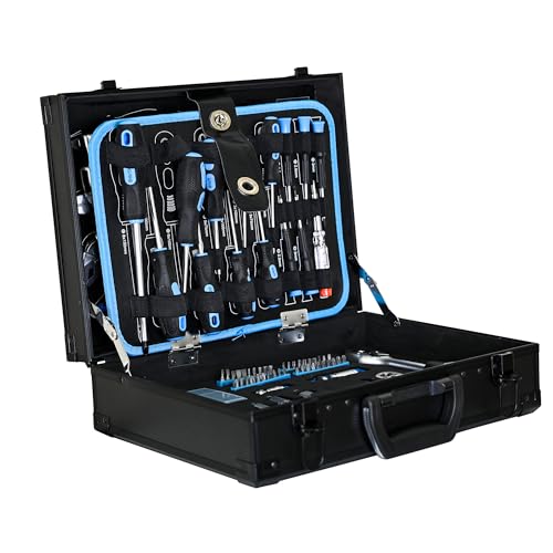 247pc Home Repair Tool Kit - General Home & Auto Tool Set - size: 247pcs- Black&Blue