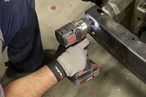 Ingersoll Rand W3131-K22 20V 3/8" Drive Cordless Impact Wrench | Features up to 400 ft-lbs torque output, includes a 2.5Ah and 5.0Ah battery and charger, ideal for suspension work - size: 3/8" Drive, style: 2-Battery Kit