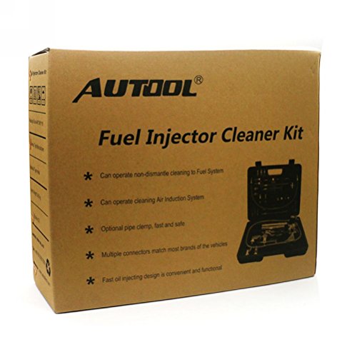 Fuel Injector Cleaner Kit, Non-dismantle 1000ML 150PSI Fuel Injector Tester and Fuel System Cleaner Tool Set Cleaning Machine, Automotive Intake Valve Manifold Throttle Converter Cleaner