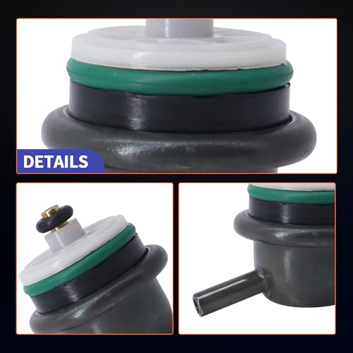 HiSport 217-3073 Fuel Injection Pressure Regulator - Kit with Clip and Snap Ring Compatible with Buick Rainier, Cadillac Escalade, Chevrolet Avalanche 1500 2500, GMC C2500 Pickup Yukon XL, Hummer H2 - size: HSFPR73073