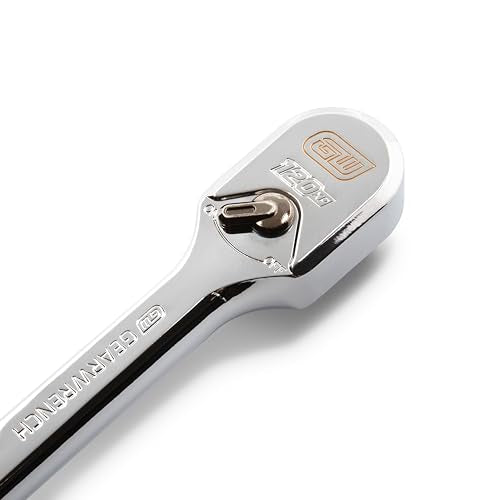 GEARWRENCH 3/8" Drive 120XP Full Polish Chrome Extra Long Handle Teardrop Ratchet | 81269XP - style: Long Handle